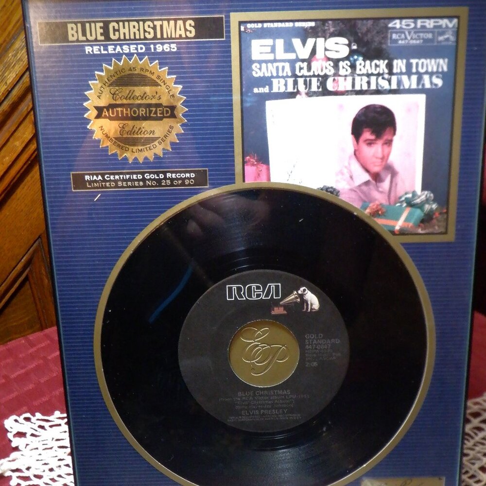 ELVIS ~ Authentic  RCA 45 RPN Single Collector's Authorized Edition